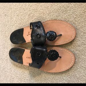 Black Jack Rogers sandals
